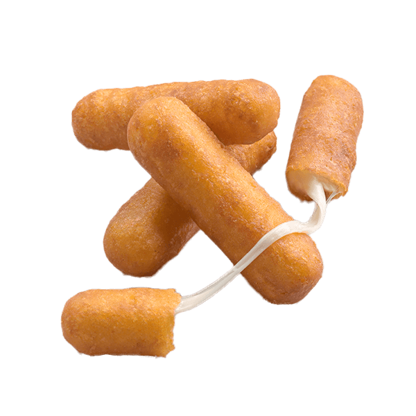 Crispy Battered Mozzarella Sticks