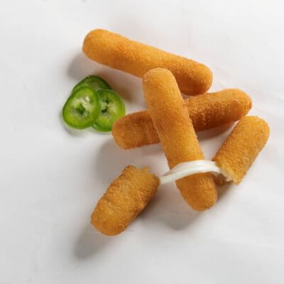 Crumbed Jalapeno Mozzarella Sticks - Image 2